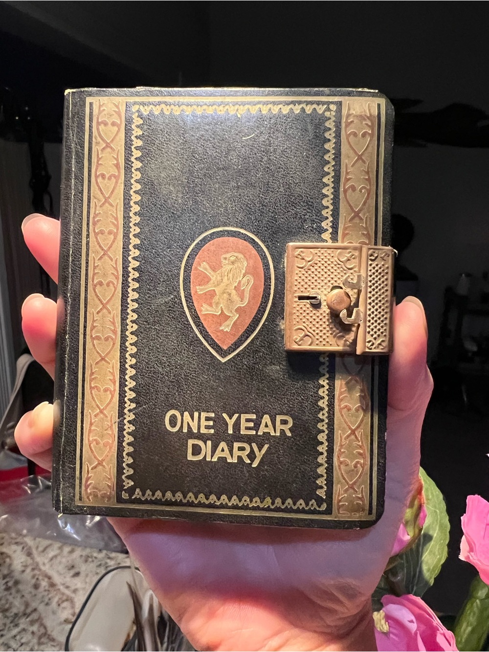 Antique One Year Diary Like new, read below